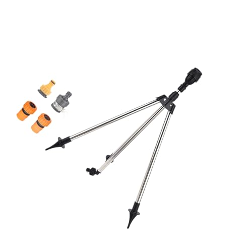Weitflächenstativ Mount Sprinkler 90 180 360 Grad Einstellbare Besprühte Muster Stabile Metallbasis Für Außenverwaltung Gebrauchstativsprinkler Für Patios Greenhouses Poolside Weitflächenstativ Mount Sprinkler 90 180 360 Grad Einstellbare Besprühte Muster Stabile Metallbasis Für Außenverwaltung Gebrauchstativsprinkler Für Patios Greenhouses Poolside von HDOYTXXM