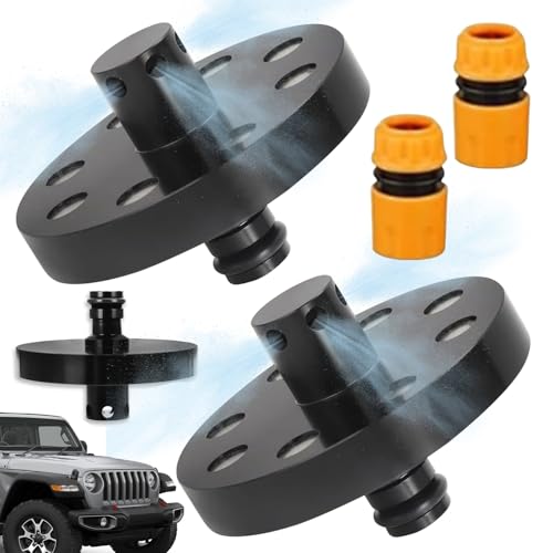O-Ring Chassis Cleaner Flusher Kit, Magnetic Base &360°Schnellkupplung, Chassis Cleaner Flusher Kit,Unterbodenreiniger Schnelle Effiziente Reinigung Von RadkäSten und Unterboden (2 PC) von HDQQEU