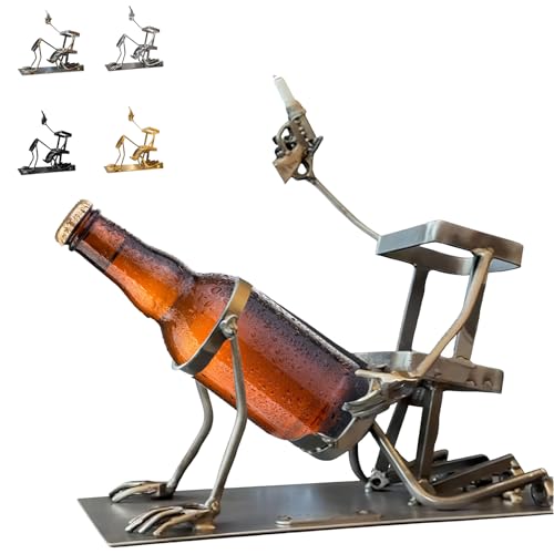 Totenkopf-Cola- Und Weinflaschenständer, Lustiger Metall Skelett Totenkopf-Weinflaschenhalter, Skull Coke and Wine Bottle Stand Für Whisky Und Bier, Halloween-Party Steampunk-Stil GeträNkestäNder (B) Totenkopf-Cola- Und Weinflaschenständer, Lustiger Metall Skelett Totenkopf-Weinflaschenhalter, Skull Coke and Wine Bottle Stand Für Whisky Und Bier, Halloween-Party Steampunk-Stil GeträNkestäNder (B) von HDQQEU