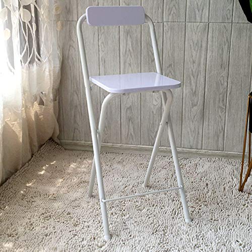 HDRH Klappbar Barhocker Stuhl Küchenhocker Mit Rückenlehne, Tragbarer Thekenhocker Bistrostuhl, Sitzhöhe 70cm Barstuhl Esszimmerstühle HDRH Klappbar Barhocker Stuhl Küchenhocker Mit Rückenlehne, Tragbarer Thekenhocker Bistrostuhl, Sitzhöhe 70cm Barstuhl Esszimmerstühle von HDRH