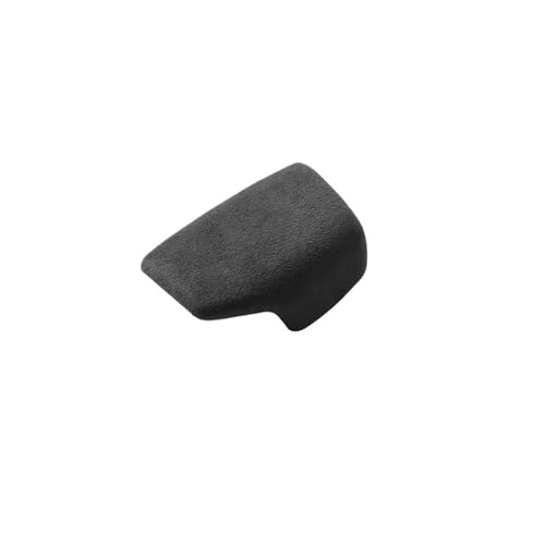 HDRTCBU Auto Schaltknauf Passend für Audi Sport B9 F5 FY A4 S4 A5 S5 RS4 RS5 Q5L SQ5 Q5 Q7 Schaltknaufabdeckung aus Alcantara-Autoinnenraum Schaltknauf(Black LHD) von HDRTCBU