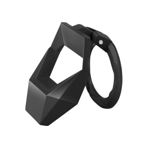 Zündstartschalter Auto Motor Start Stop Taste Abdeckung Ring Zündung Taste Trim Push Button Schalter Dekor Aufkleber Universal Innen Auto Zündschloss(Black) von HDRTCBU