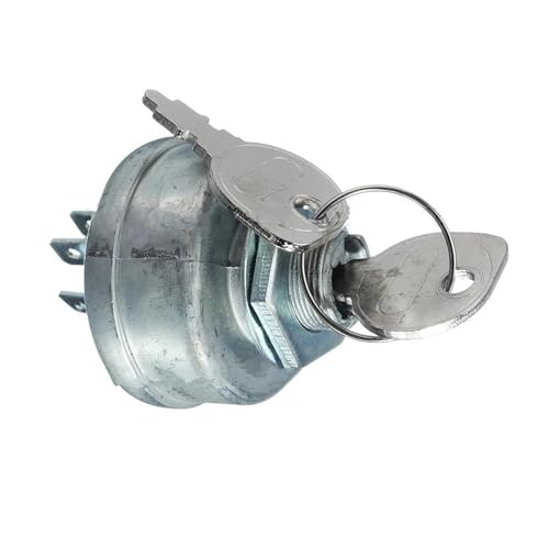 Zündstartschalter Rasenmäher 5 Spaten Zündung Terminal Motor Starter Schalter Mit Schlüsseln Fit Für MTD 725-0267A Aufsitzmäher Auto Zündschloss Zündstartschalter Rasenmäher 5 Spaten Zündung Terminal Motor Starter Schalter Mit Schlüsseln Fit Für MTD 725-0267A Aufsitzmäher Auto Zündschloss von HDRTCBU