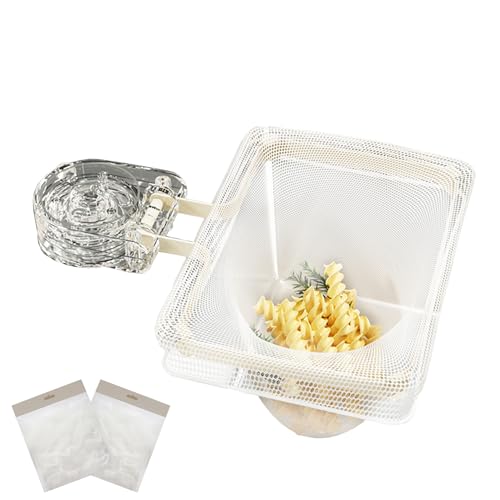 6er-Pack rotierendes Spülbeckenfiltersystem – zusammenklappbarer Siebfilter mit sicherem Saugnapf und 100 austauschbaren Filterscheiben(Transparent) von HDSDVNON