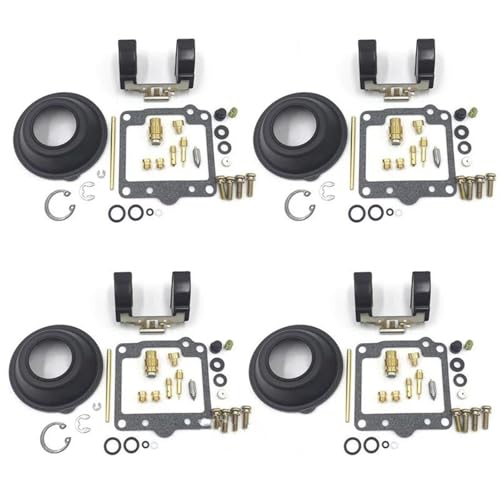 HDSNWG Motorradzubehör Motorräder Carb Reparatur Membran Float Kit Für Suzuki GS550 80-82 GS550M GS550T GS550EL GS850G GS850GL 1980-1983(4 Sets A) von HDSNWG