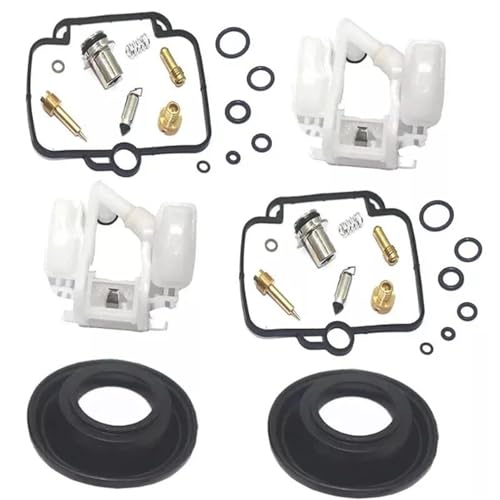 HDSNWG Motorradzubehör Motorrad-Vergaser-Reparatursatz Membranschwimmer Zubehör FÜR B&MW F650 Für Aprilia Für Pegaso 650 1993-1999 von HDSNWG