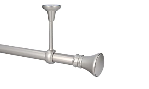 HDTL Gardinenstange Vorhangstange 25mm 1-läufig Deckenmontage Satin Matt 540 cm Idaja HDTL Gardinenstange Vorhangstange 25mm 1-läufig Deckenmontage Satin Matt 540 cm Idaja von HDTL