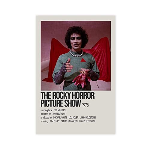 Classic Movie The Rocky Horror Picture Show Vintage Poster 2 Leinwand Poster Schlafzimmer Dekor Sport Landschaft Büro Zimmer Dekor Geschenk Rahmen: 30 x 45 cm von HDTS