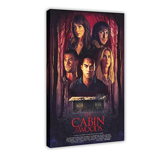 Filmposter "The Cabin in The Woods", Leinwand, Schlafzimmer, Dekoration, Sport, Landschaft, Büro, Raumdekoration, Geschenkrahmen: 30 x 45 cm Filmposter "The Cabin in The Woods", Leinwand, Schlafzimmer, Dekoration, Sport, Landschaft, Büro, Raumdekoration, Geschenkrahmen: 30 x 45 cm von HDTS