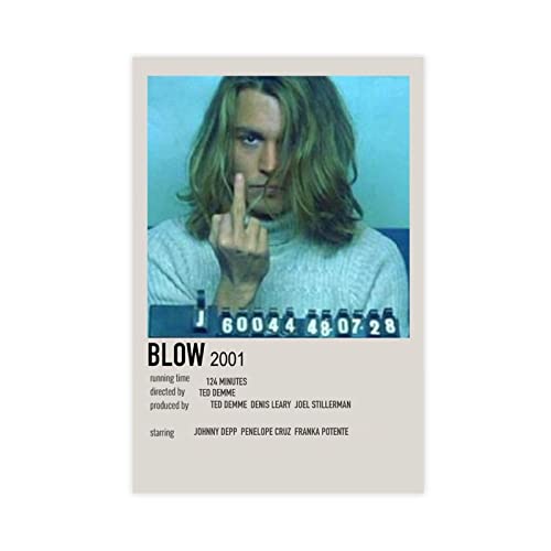 HDTS Classic Movie Blow Vintage Leinwand Poster Schlafzimmer Dekor Sport Landschaft Büro Zimmer Dekor Geschenk Rahmen: 30 x 45 cm HDTS Classic Movie Blow Vintage Leinwand Poster Schlafzimmer Dekor Sport Landschaft Büro Zimmer Dekor Geschenk Rahmen: 30 x 45 cm von HDTS