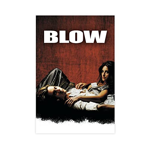 HDTS Classic Movie Blow Vintage Poster Leinwand Poster Schlafzimmer Dekor Sport Landschaft Büro Zimmer Dekor Geschenk Rahmen: 50 x 75 cm von HDTS