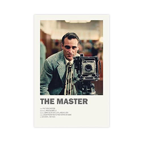 HDTS Klassischer Film The Master Vintage Leinwand Poster Wandkunst Dekor Druck Bild Gemälde für Wohnzimmer Schlafzimmer Dekoration Rahmen: 60 x 90 cm von HDTS