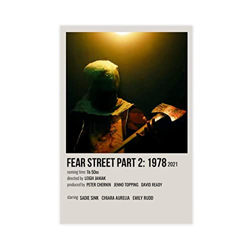HDTS Movie Fear Street Part 2 Vintage Leinwand Poster Schlafzimmer Dekor Sport Landschaft Büro Zimmer Dekor Geschenk Rahmen: 30 x 45 cm HDTS Movie Fear Street Part 2 Vintage Leinwand Poster Schlafzimmer Dekor Sport Landschaft Büro Zimmer Dekor Geschenk Rahmen: 30 x 45 cm von HDTS