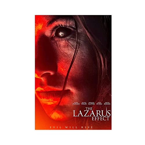 Leinwandposter mit Horrorfilm, Der Lazarus-Effekt, Wandkunst, Dekoration, Bild für Wohnzimmer, Schlafzimmer, Dekoration, Rahmen: 30 x 45 cm von HDTS