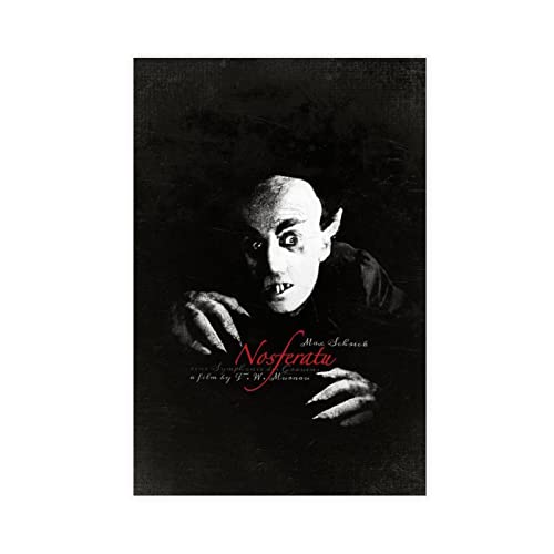 Nosferatu Horror Filmposter Leinwand Poster Wandkunst Dekor Druck Bild Gemälde für Wohnzimmer Schlafzimmer Dekoration Rahmen: 30 x 45 cm Nosferatu Horror Filmposter Leinwand Poster Wandkunst Dekor Druck Bild Gemälde für Wohnzimmer Schlafzimmer Dekoration Rahmen: 30 x 45 cm von HDTS