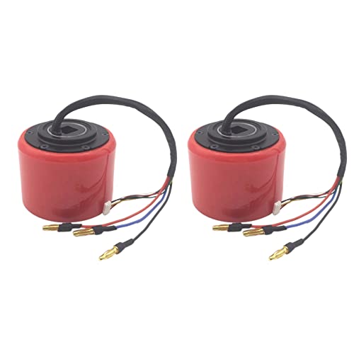 2X 5065 70mm Bürstenloser Sensored Radmotor for Elektro-Balance-Scooter Skateboard Ersatzteile von HDURPCA