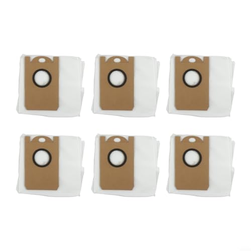6er-Pack Staubsaugerbeutel-Ersatzset for IMOU RV1 Pro und RV1 Pro Max, Vliesstoff, verbesserte Reinigungseffizienz von HDURPCA