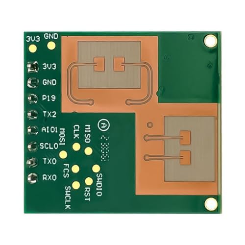 LD6002 FMCW-Radarmodul 60G Millimeterwellen-Körperzeichen-Überwachungssensor zur Erkennung von Atem- und Herzfrequenz, einfach zu installieren von HDURPCA