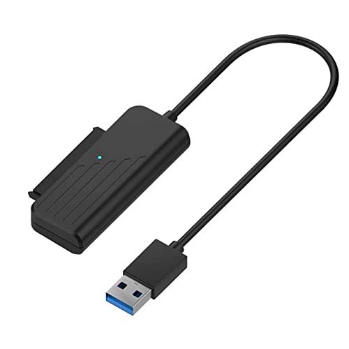 HDYS SATA-Zu-USB-3.0-Adapter USB3.0-Zu-SATA-Easy-Drive-Kabel UnterstüTzt 5-Gbit/S-HochgeschwindigkeitsüBertragung für 2,5-Festplatten von HDYS