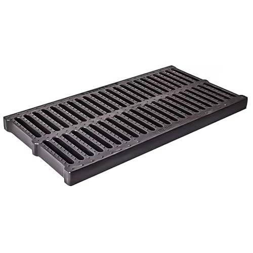 Entwässerungsrinne Entwässerungsgitter für Hofdeck-Auffahrten, Grabenabdeckungsplatte mit Rutschfester Oberfläche und Loch, Hochleistungs-Abflussabdeckungsplatte für Regenwasserbrunnen(15x50x2cm/6x20x Entwässerungsrinne Entwässerungsgitter für Hofdeck-Auffahrten, Grabenabdeckungsplatte mit Rutschfester Oberfläche und Loch, Hochleistungs-Abflussabdeckungsplatte für Regenwasserbrunnen(15x50x2cm/6x20x von HDYZJQ