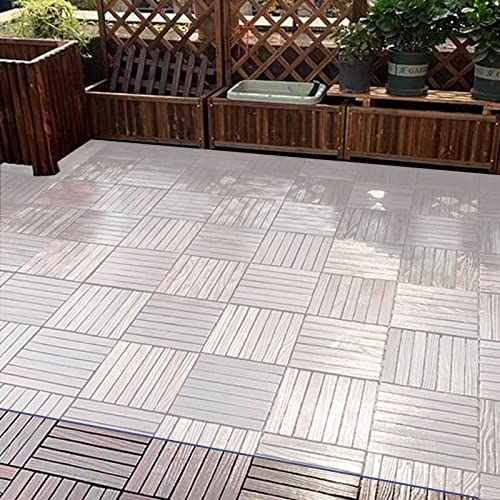 HDYZJQ Flur Teppich Läufer Terrassen-Holzboden-Schutzteppich, Wasserdicht Fleckenresistent Outdoor-Teppichschutz, Transparente Matte für Foyer/Treppe, Kunststoff-Laufmatten für Türöffnungen von HDYZJQ