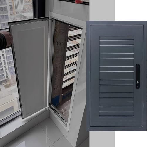 HDYZJQ Revisionstür Revisionsklappe Abschließbare Zugangsplatten, Aluminiumrahmentür, Inspektionsplatte Aus Metall/Wandlukenabdeckungen Für Kriechkeller, Großes Service-Zugangstor(Gray,600mmx1000mm) HDYZJQ Revisionstür Revisionsklappe Abschließbare Zugangsplatten, Aluminiumrahmentür, Inspektionsplatte Aus Metall/Wandlukenabdeckungen Für Kriechkeller, Großes Service-Zugangstor(Gray,600mmx1000mm) von HDYZJQ