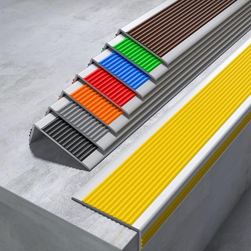Treppenkantenprofil Selbstklebend,L-Winkelprofil PVC, Treppenschutzleiste Für Türschwellen & Treppenstufen, Antirutsch Stufenschutz Innen/außen, Treppenprofil Kantenschutz Treppenkantenprofil Selbstklebend,L-Winkelprofil PVC, Treppenschutzleiste Für Türschwellen & Treppenstufen, Antirutsch Stufenschutz Innen/außen, Treppenprofil Kantenschutz von HDZNDH