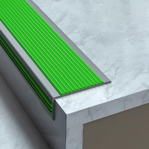 Treppenkantenprofil Selbstklebend,Treppenkantenschutz,rutschfester Kantenschutz Aus PVC, L-förmiges Treppenprofil Stufenschutz Innen/außen, Türschwellenleiste, Winkelleiste Treppenkantenprofil Selbstklebend,Treppenkantenschutz,rutschfester Kantenschutz Aus PVC, L-förmiges Treppenprofil Stufenschutz Innen/außen, Türschwellenleiste, Winkelleiste von HDZNDH