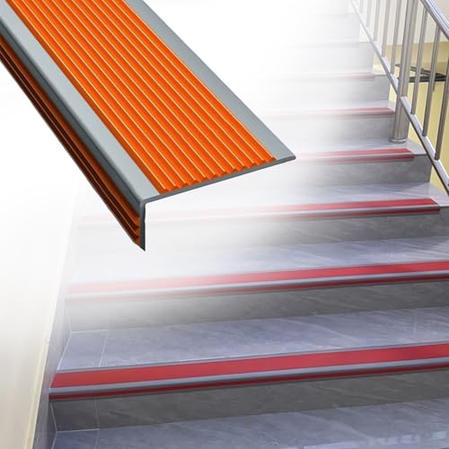Treppenkantenprofil Selbstklebend,Treppenkantenschutz Antirutsch, Robustes Treppenprofil PVC, Kantenleiste & Stufenschutz, Selbstklebendes Winkelprofil Für Treppenstufen Innen Und Außen Treppenkantenprofil Selbstklebend,Treppenkantenschutz Antirutsch, Robustes Treppenprofil PVC, Kantenleiste & Stufenschutz, Selbstklebendes Winkelprofil Für Treppenstufen Innen Und Außen von HDZNDH