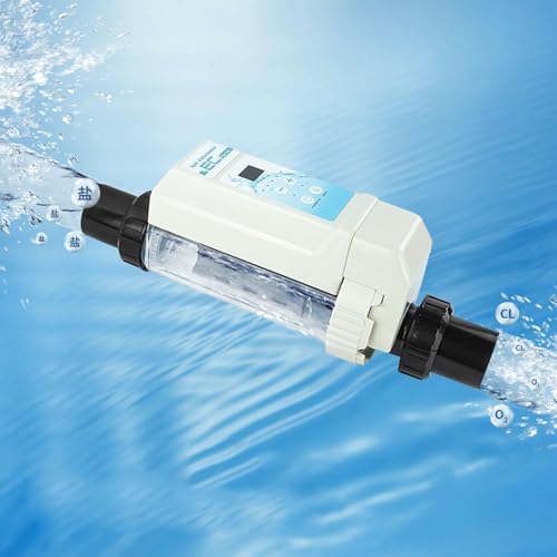 HDaspijh Salt Chlorine Generator, Saltwater Pool Chlorination System, Salt Chlorinator for SPA Swimming Pool, Support Water Level Detection, Automatic Cleaning Function,40M³/8g/hr HDaspijh Salt Chlorine Generator, Saltwater Pool Chlorination System, Salt Chlorinator for SPA Swimming Pool, Support Water Level Detection, Automatic Cleaning Function,40M³/8g/hr von HDaspijh