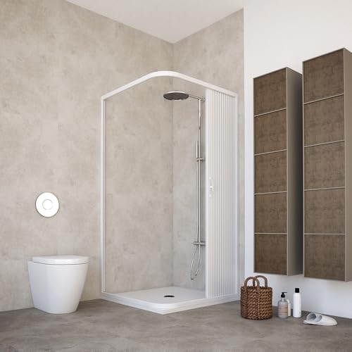 HDcasa Duschkabine 80 x 80 x 185 cm, Modell Paola aus PVC, mit seitlicher ffnung, halbtransparent, mit Faltenbalg HDcasa Duschkabine 80 x 80 x 185 cm, Modell Paola aus PVC, mit seitlicher ffnung, halbtransparent, mit Faltenbalg von HDcasa