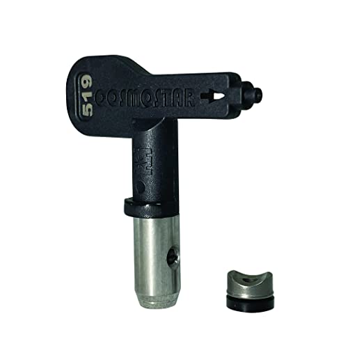 Cosmostar Heavy Duty Reverse Spray Tip, Airless Paint Spray Airless Spray Paint Machine Spray Tip Airless Paint Spray Gun Tip Nozzle for Contractor Homes Buildings Garden Decks (429) von HE COSMOSTAR