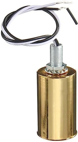 HEAGER Lampenwandler, Universal E14 Lampenfassung Adapter mit 30cm Draht Golden 30mm X 50mm 4A 220-250V von HEAGER
