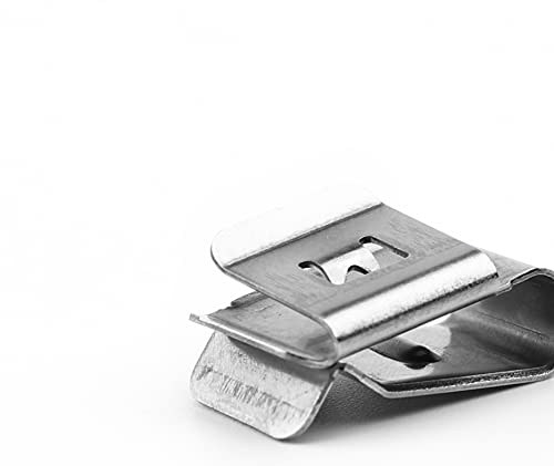 Kabelklammern, Solarkabelclip 304 Edelstahl 90 Grad PV Packung mit 100–400 Stück(400 pieces) von HEAGER