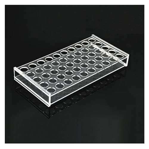 Prüfsäule, Laborgerätegestell for Chromatographiefläschchen 20 40 60 ml Ständer Platz for 50 Fläschchen Analytischer Probenflaschenhalter Durchmesser 28,5 m Prüfsäule, Laborgerätegestell for Chromatographiefläschchen 20 40 60 ml Ständer Platz for 50 Fläschchen Analytischer Probenflaschenhalter Durchmesser 28,5 m von HEAGER