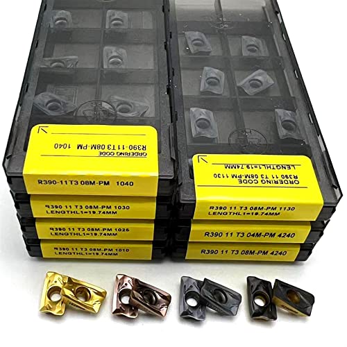 Werkzeuge für Drehmaschinen, 10 stücke Fräser Einsätze R390 11T308 PM 1025 1030 1040 1130 4020 Hartmetall Einsätze for Drehmaschine Metall Schneiden Werkzeuge for wende Schneiden Werkzeuge Drehen Eins Werkzeuge für Drehmaschinen, 10 stücke Fräser Einsätze R390 11T308 PM 1025 1030 1040 1130 4020 Hartmetall Einsätze for Drehmaschine Metall Schneiden Werkzeuge for wende Schneiden Werkzeuge Drehen Eins von HEAGER