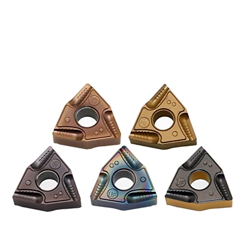 Werkzeuge für Drehmaschinen, Fräsereinsätze, 10 Stück 080404R UF Hartmetalleinsätze 080408 Hartlegierung Original Drehplatte Drehwerkzeug Gehärteter Stahl Edelstahl Werkzeuge für Drehmaschinen, Fräsereinsätze, 10 Stück 080404R UF Hartmetalleinsätze 080408 Hartlegierung Original Drehplatte Drehwerkzeug Gehärteter Stahl Edelstahl von HEAGER