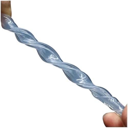 flexible Silikonrohr, 10 m klarer Silikonschlauch for Tropfbewässerungsschlauch, mehrere Größen, transparent(ID 10mm x 16mm OD) von HEAGER