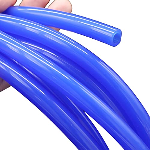 flexible Silikonrohr, Silikonschlauch, 1 m Länge, Hochtemperaturrohr, mehrere Größen, Heimbrauen, Weinherstellung(ID 7mm x 9mm OD) von HEAGER