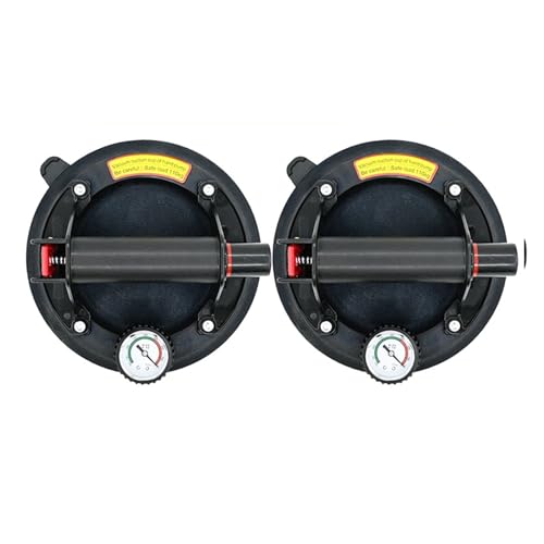 2 PCS 21CM Durchmesser Vakuum Saugnapf Granit Glas Fliesen Saugnäpfe Manuelles Heben 8 Zoll 220kg Lager Kapazität Schwere saugnapf,Mühe sparen(Air valve type 2PCS) von HEALBYBLE