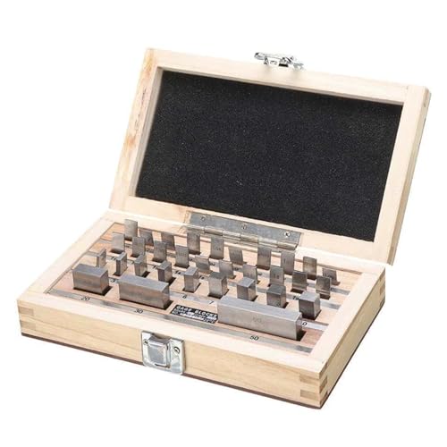32/38/47/83Pcs Router Tisch Set Up Bar Mit Fall Gauge Metric Gage Block Set Holzbearbeitung Messblock Messung Drehmaschine Werkzeug,Langlebiges Material(47Pcs) von HEALBYBLE