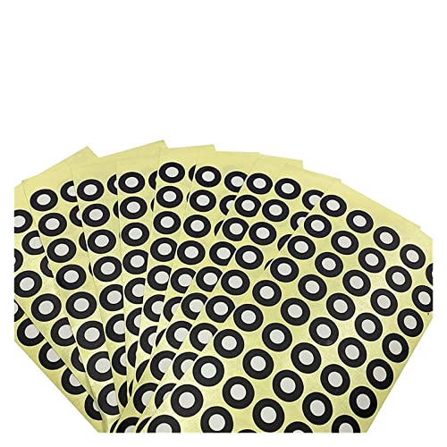 500 MARKIERER for 3D-Scannen 5,0 mm Referenzmarkierungspunkt Diffuse Reflexionsmarker for 3D-Scanner-Positionierungsziele,Multifunktions-Markierungspunkt von HEALBYBLE