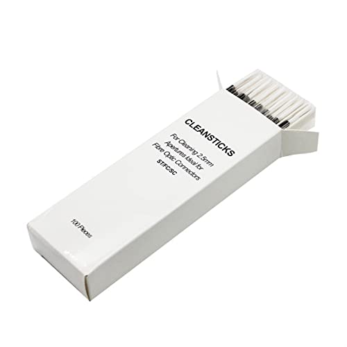 Faserreinigungs-Tupfer/Faser-Reinigungsstab TM-2.5 / Adapterreinigungsstift 100pcs,Hohe Haltbarkeit von HEALBYBLE