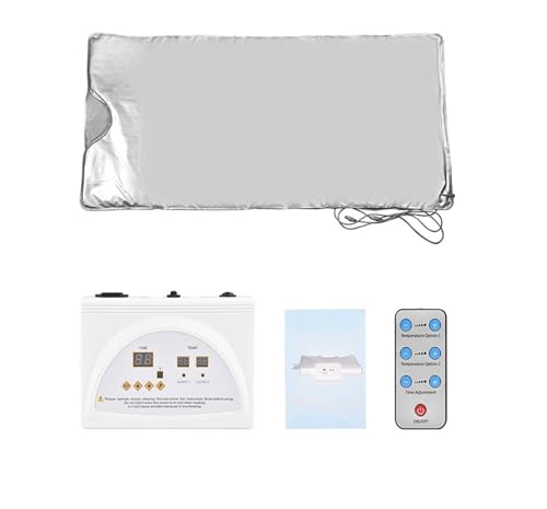 Fat Burning Sauna Decke Slimmin for Gewichtsverlust Spa Detox, Infrarot-Fernbedienung Heizdecke for Home Body Shaper,Saunasitzungen zu Hause von HEALBYBLE