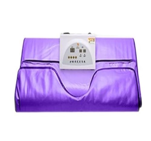 Ferninfrarot-Saunadecke, Schlankheitsdecke zur Gewichtsreduktion, Sanddorn-Dampfbeutel for die Entfeuchtung zu Hause und den Einsatz in der kalten Sauna,Saunasitzungen zu Hause(Purple) von HEALBYBLE