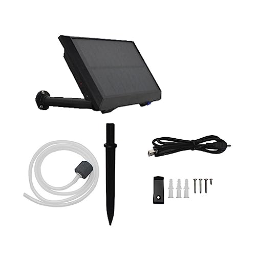 Fischteich Solar Luftpumpe Ventilator Aquarium Outdoor Angeln Rotary Sauerstoff Werkzeug,Hohe Umwandlungseffizienz von HEALBYBLE