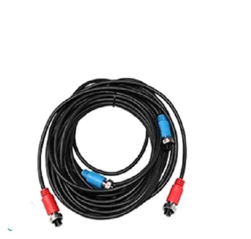 Kabel for tragbare Ultraschall-Durchflussmesser, 5 m x 2, Host-zu-Sensor-Kabel,Durchflussrate überwachen von HEALBYBLE