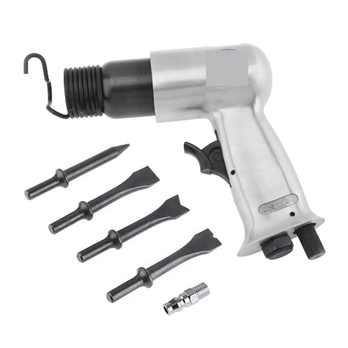 Luft-Meißel, sechseckiger Schaft, robuster Luftschlagkopf for Entfernen/Schneiden von Rost, pneumatischer Rostentferner, Luftmeißel-Set,Kraftpaket-Leistung Luft-Meißel, sechseckiger Schaft, robuster Luftschlagkopf for Entfernen/Schneiden von Rost, pneumatischer Rostentferner, Luftmeißel-Set,Kraftpaket-Leistung von HEALBYBLE
