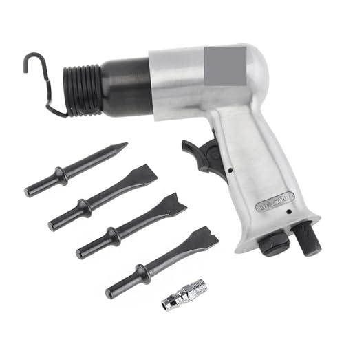 Lufthammer-Meißel, sechseckiger Schaft, robuster Luftschlagkopf for Entfernen/Schneiden von Rost, pneumatischer Rostentferner, Luftmeißel-Set,Kraftpaket-Leistung Lufthammer-Meißel, sechseckiger Schaft, robuster Luftschlagkopf for Entfernen/Schneiden von Rost, pneumatischer Rostentferner, Luftmeißel-Set,Kraftpaket-Leistung von HEALBYBLE