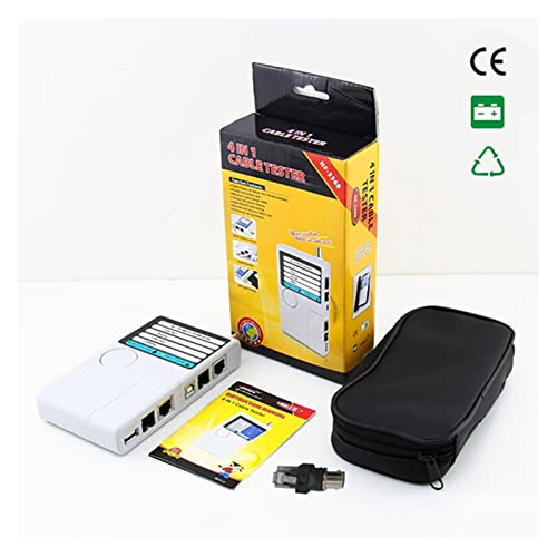 NF-3468NF-34684 In1Netzwerk-Kabeltester RJ45 / RJ11 / USB/BNC LAN KabelCat5Cat6KönnteTest sein,Hohe Haltbarkeit NF-3468NF-34684 In1Netzwerk-Kabeltester RJ45 / RJ11 / USB/BNC LAN KabelCat5Cat6KönnteTest sein,Hohe Haltbarkeit von HEALBYBLE